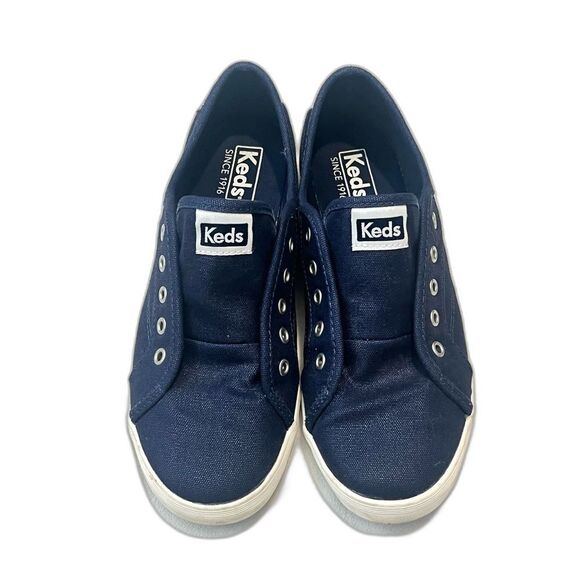 Keds Shoes - Keds Women’s Navy Blue Tennis Shoes Low Top Preloved Sneakers Size 7.5